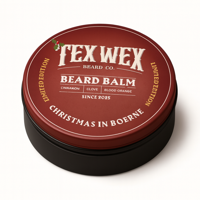Xmas in Boerne Beard Balm by Tex Wex Beard Company - Limited Edition Holiday Scent