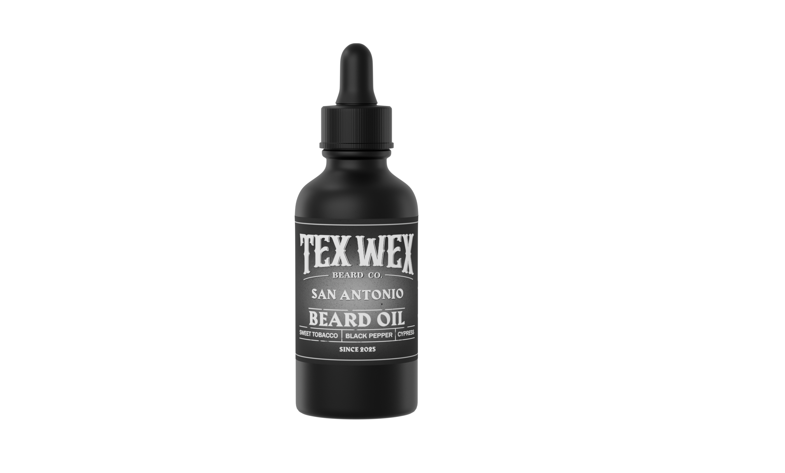 San Antonio Beard Oil by Tex Wex Beard Company - Sweet Tobacco Black Pepper Scent