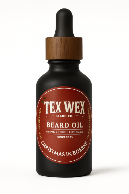 Xmas in Boerne Beard Oil by Tex Wex Beard Company - Limited Edition Holiday Scent